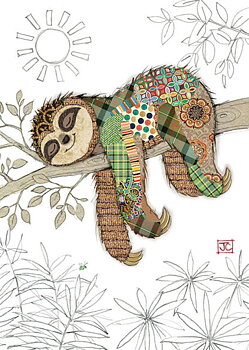 Simon Sloth, Greeting Card