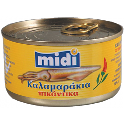 Squid, spicy 185g, midi