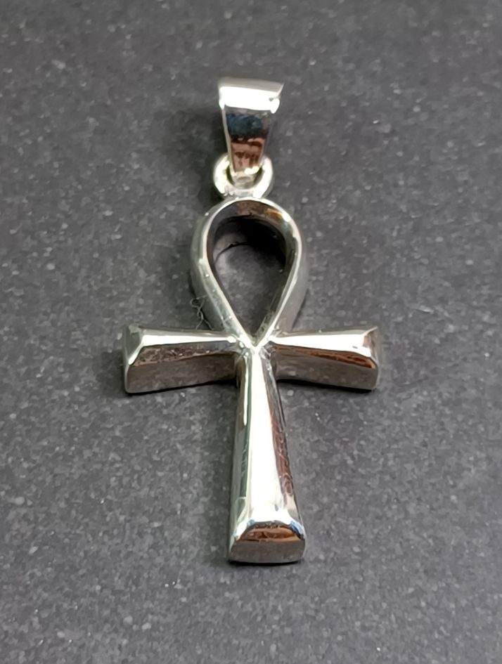 Ankh Kors hänge i silver