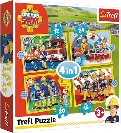 Fireman Sam 4x1 Trefl - 2