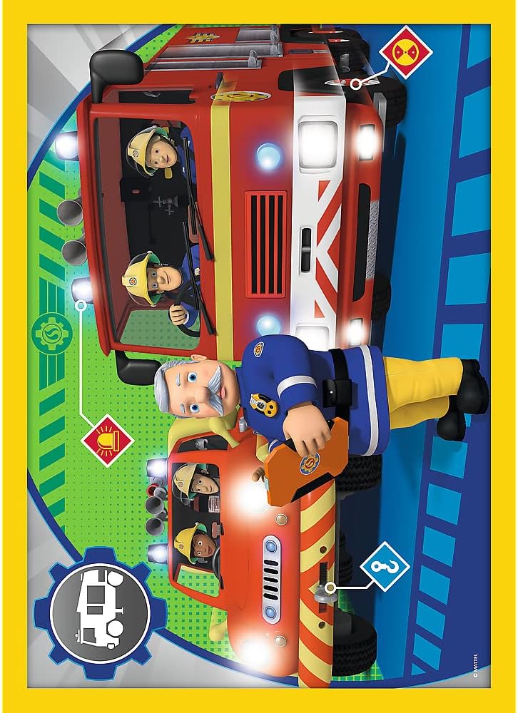 Fireman Sam 4x1 Trefl - 5
