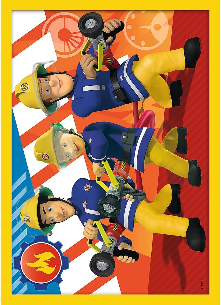 Fireman Sam 4x1 Trefl