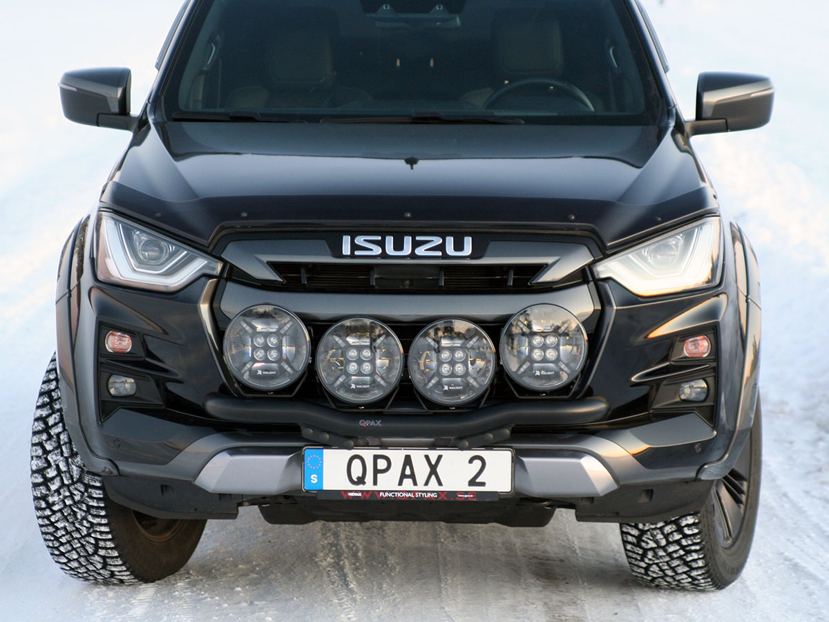 Q-LIGHT Isuzu D-Max 21-24 extraljusfäste (extraljusbåge) för 4st lampor - 2