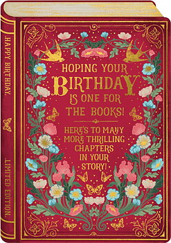 Birthday Is One For The Books, Greeting Card