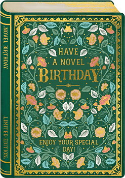 Have A Novel Birthday, Greeting Card