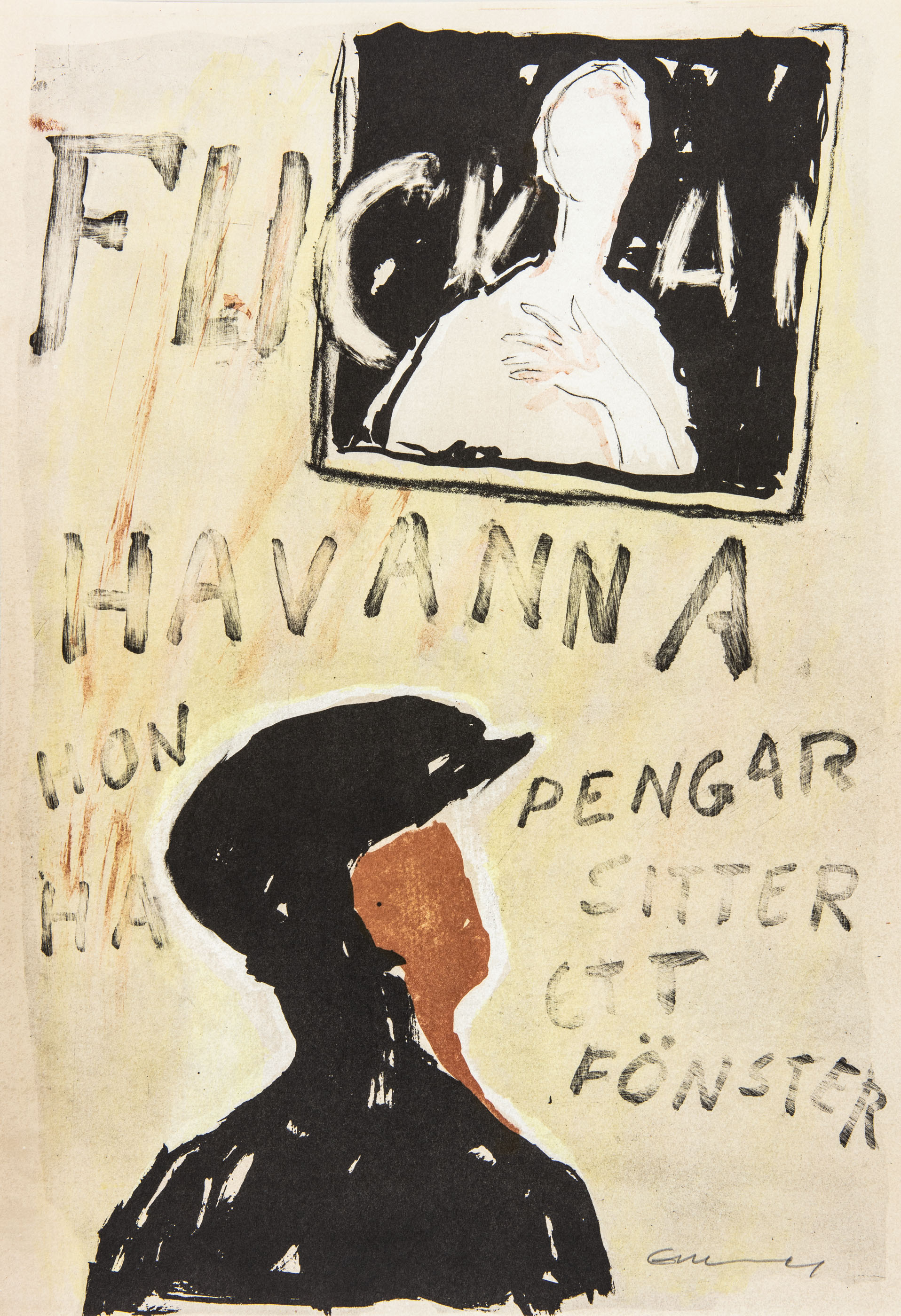 Vardus Art & Antiques Bilder till Evert Taubes visor Flickan från