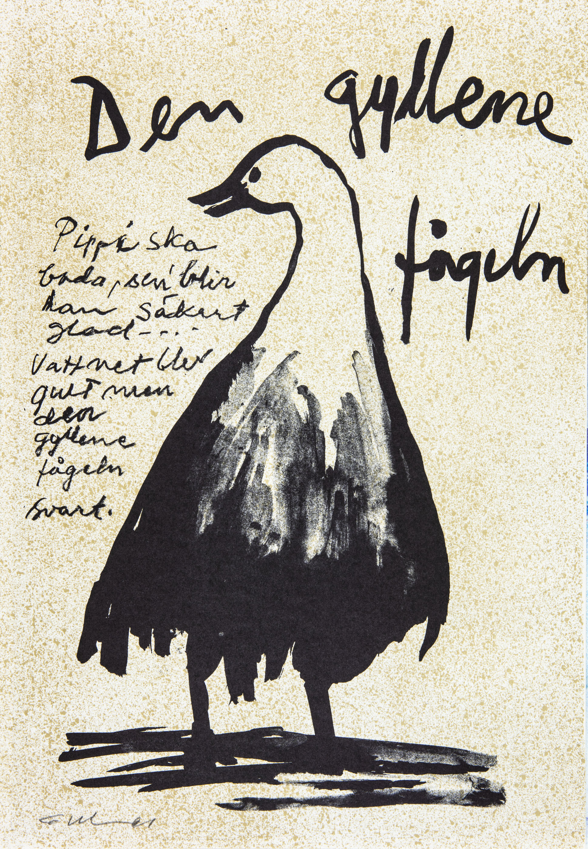 Vardus Art & Antiques Bilder till Evert Taubes visor Den gyllene fågeln