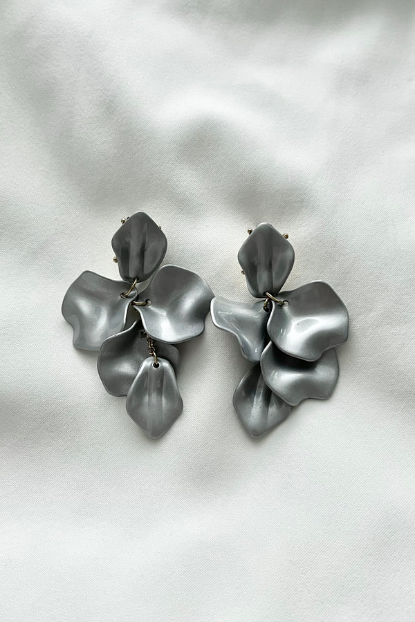 BOW19 Earrings silver