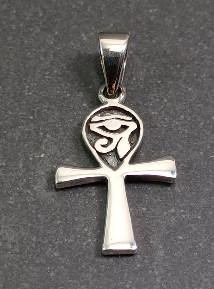 Ankh Kors hänge i silver