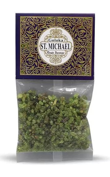 Goloka Resin Incense Mix - St. Michael,   30g