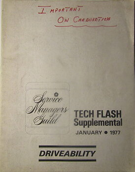 1977  Chrysler Corporation Cars & Trucks Driveability alla modeller