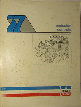 1977  Chrysler Corporation Cars & Trucks Emission Controls alla modeller