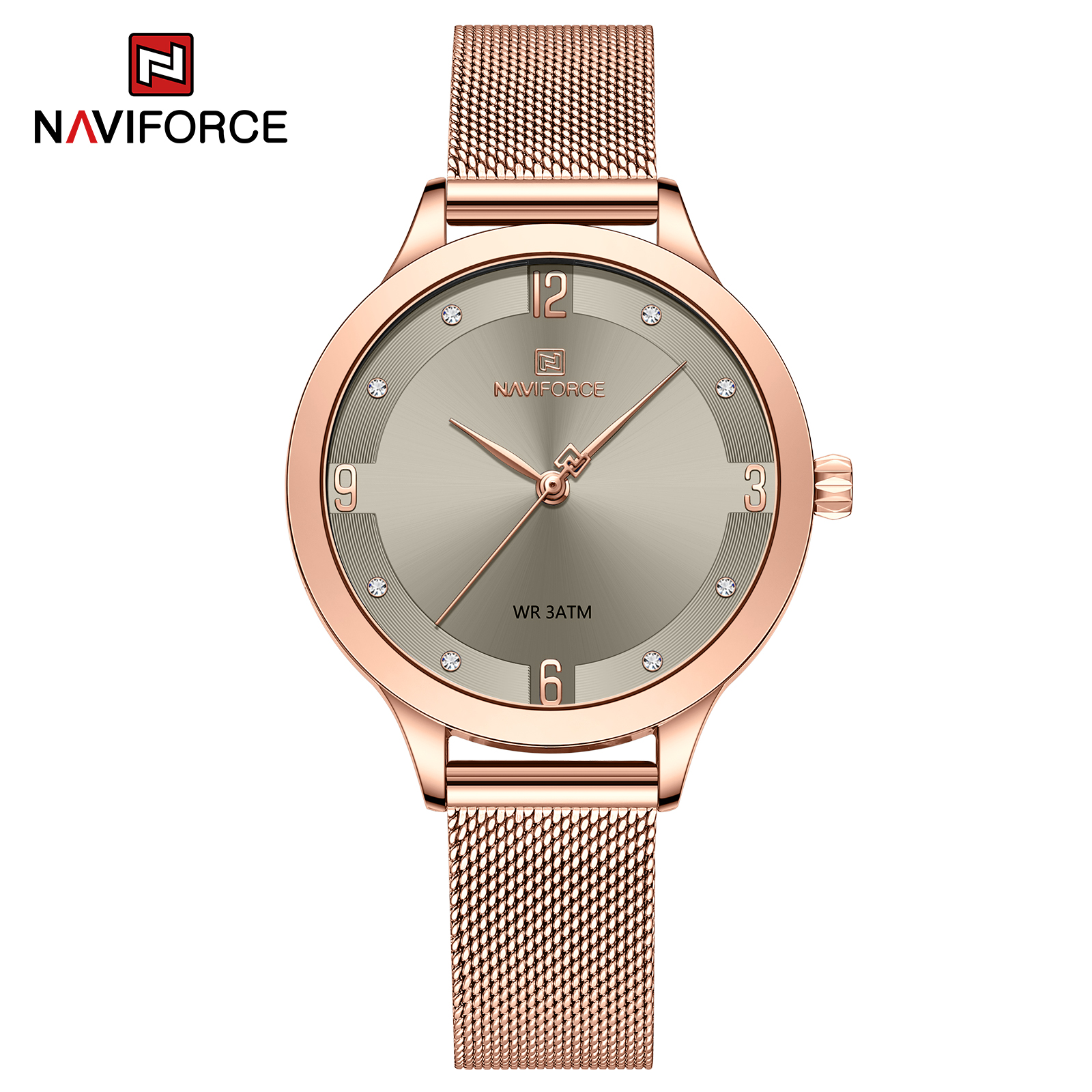 Naviforce Stellar Rose Gold Grey