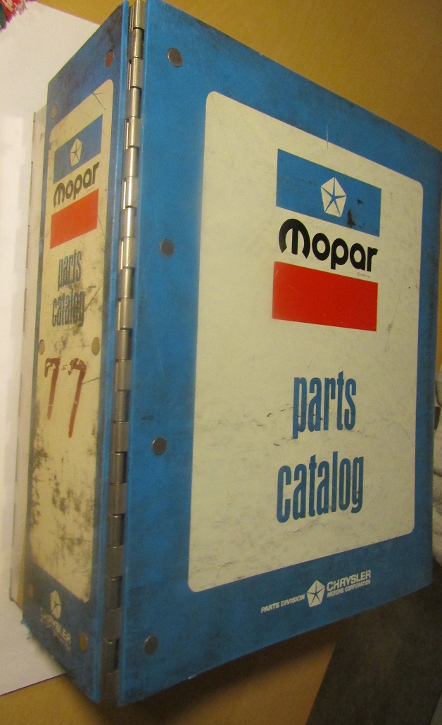 1977 Plymouth & Chrysler & Dodge Parts Catalog