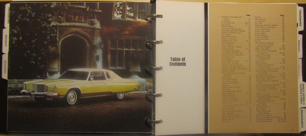 1976 Chrysler Data Book and Car Selector Dealer Album - 3