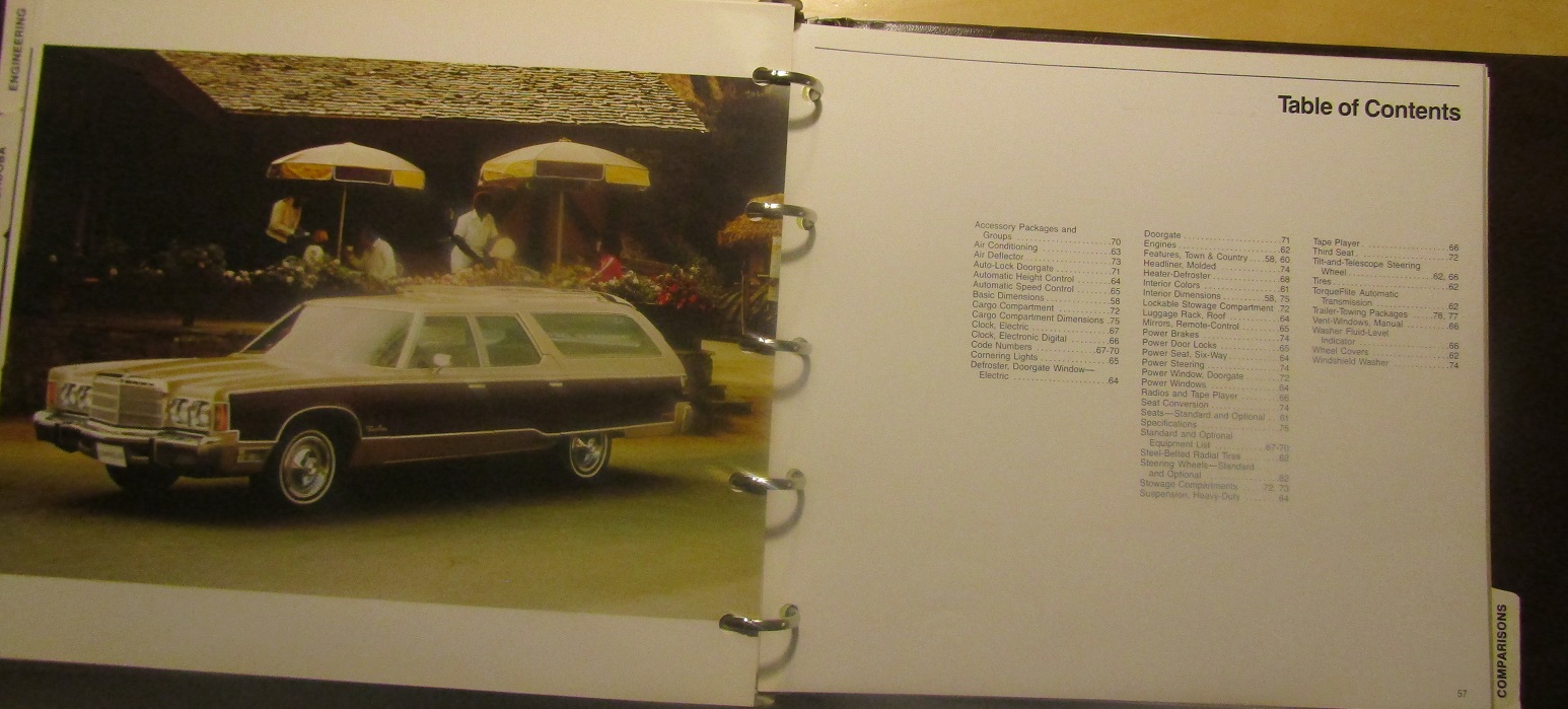 1977 Chrysler Data Book and Car Selector Dealer Album - 3
