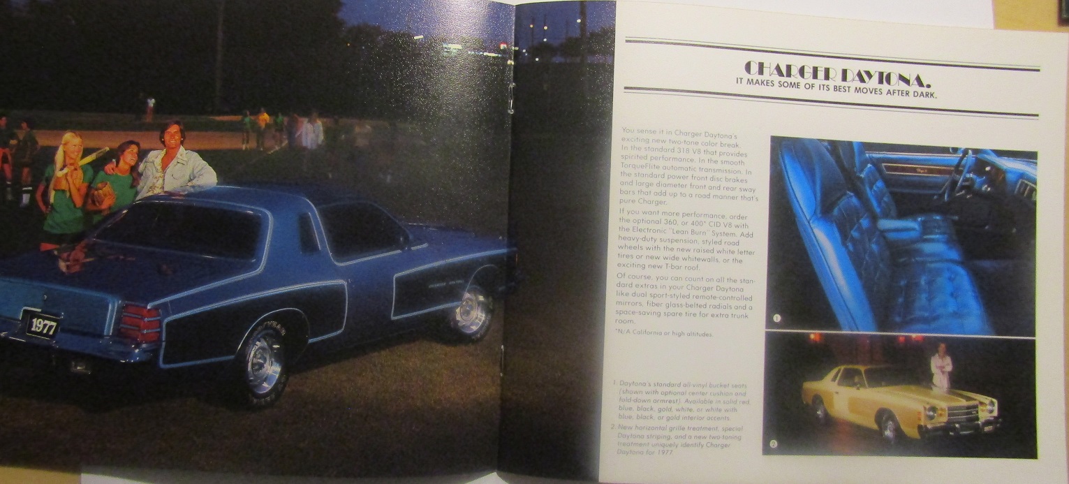 1977 Dodge Charger Broschyr - 2