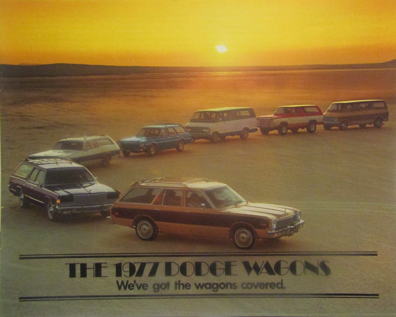 1977 Dodge Wagons Broschyr