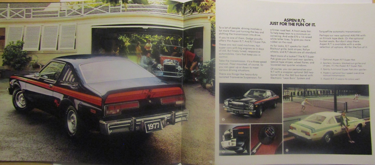1977 Dodge Aspen Broschyr - 2
