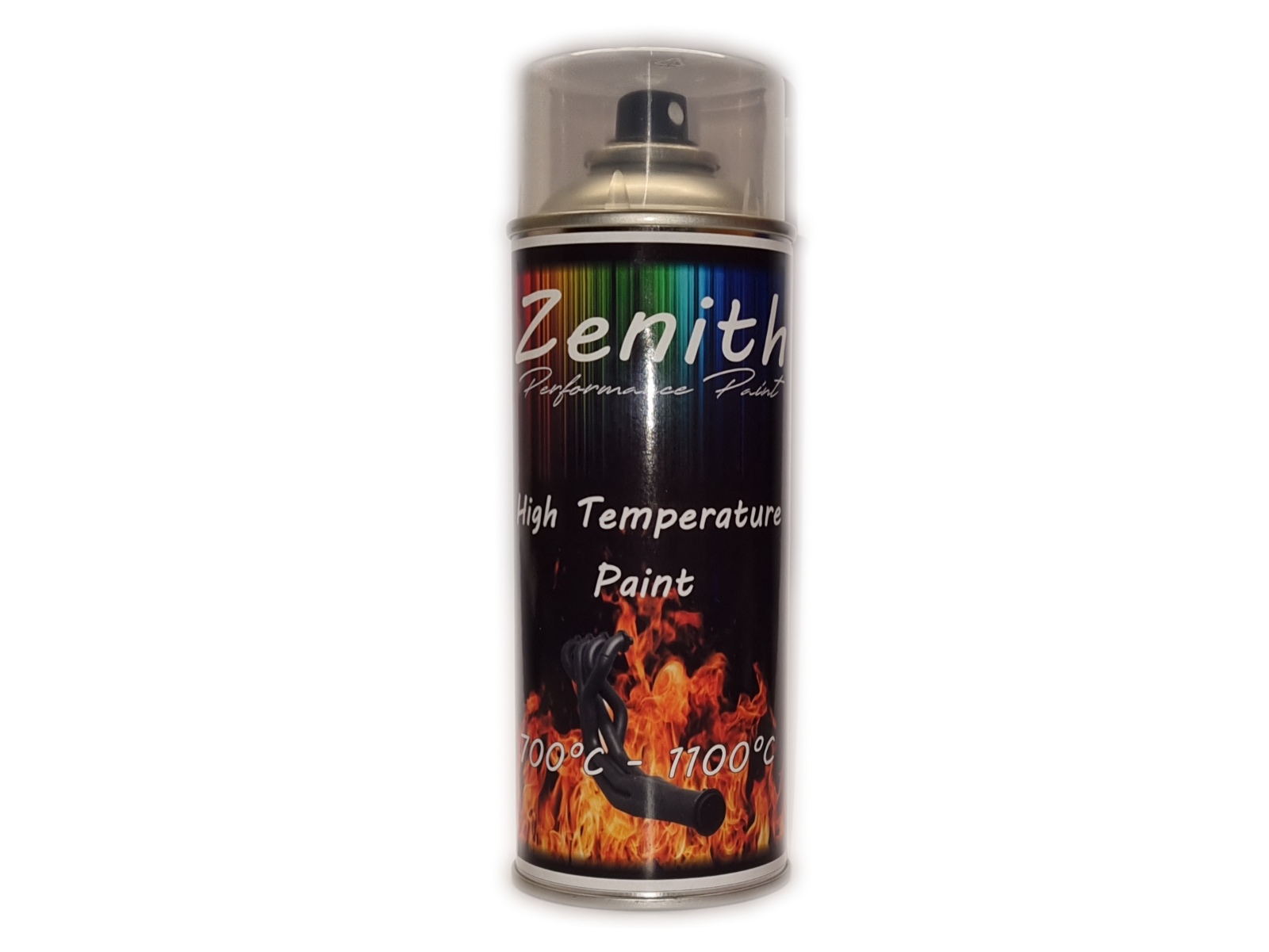 Högtemperatur färg matt svart (700°C-1100°C)