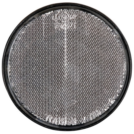Reflex rund vit 84mm