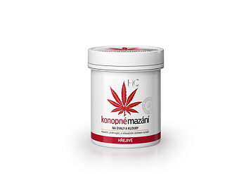 Varmende massagecreme med 5% hampolie 250 ml
