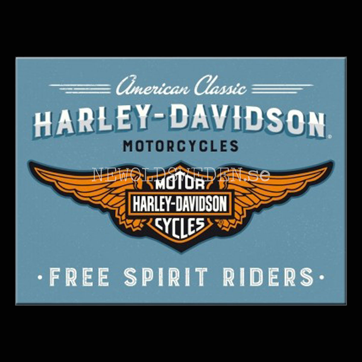 HARLEY-DAVIDSON Magnet 6 x 8 cm Nostalgic Art