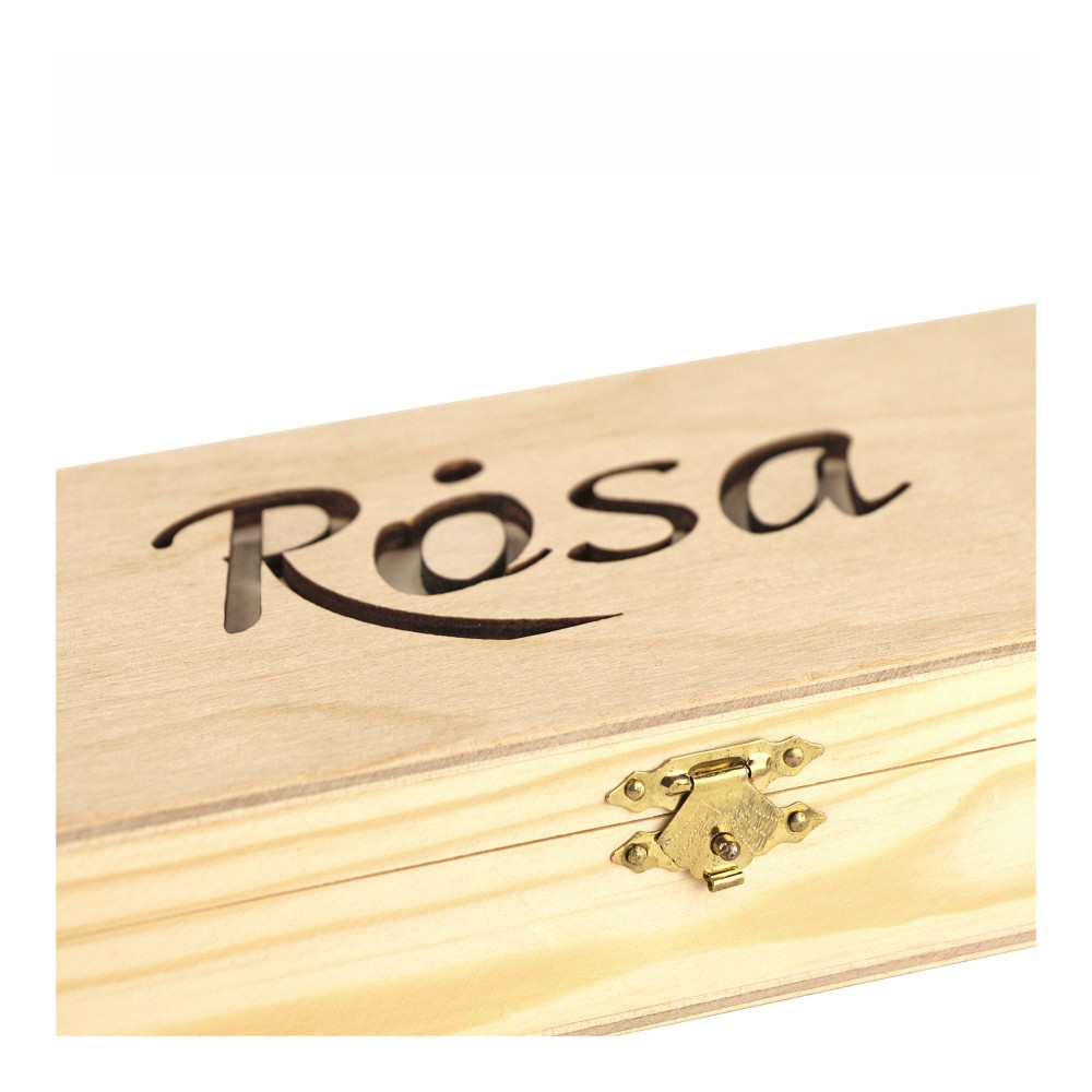 ROSA Gallery akvarellset Classic – 14 färger, tuber 10 ml, trälåda - 3