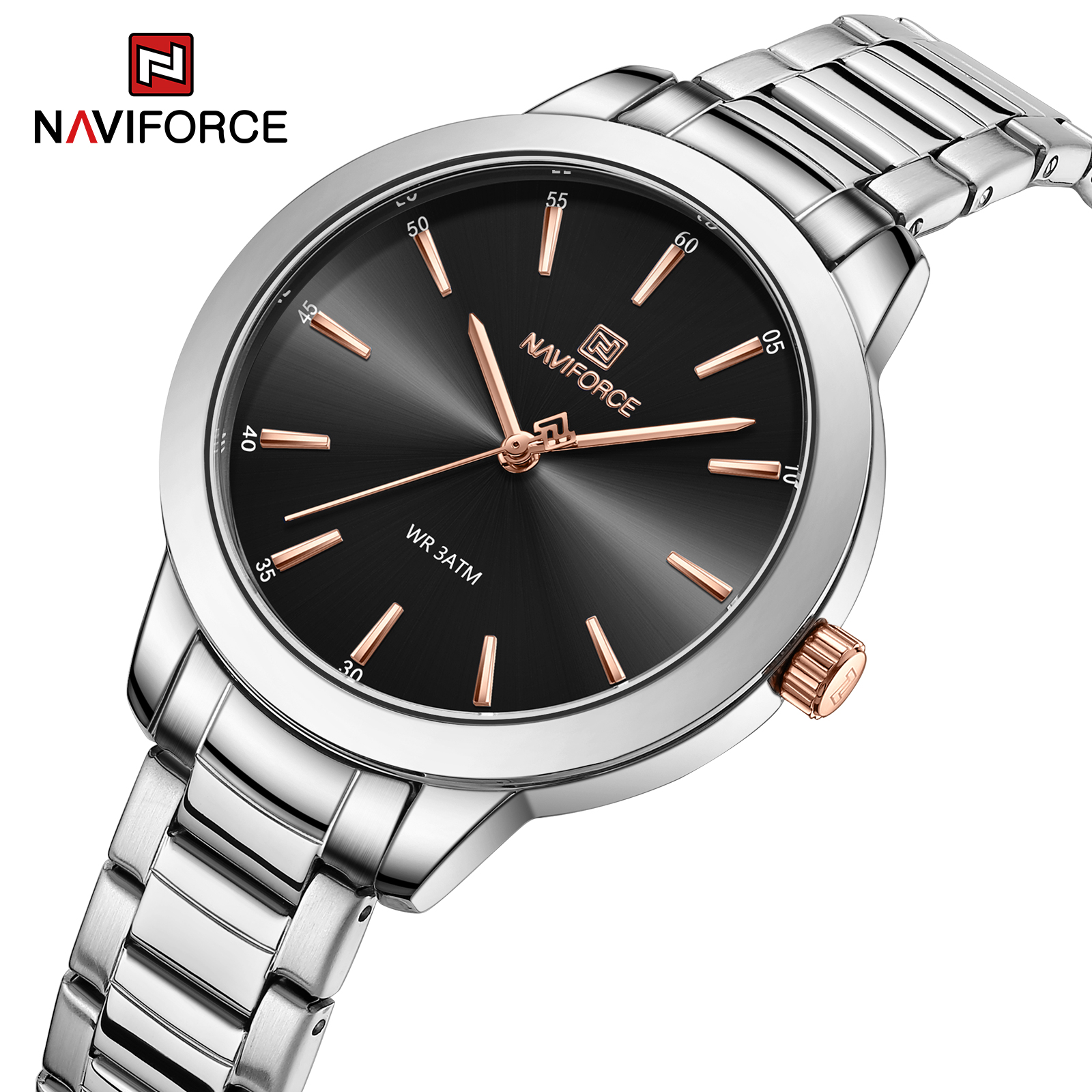 Naviforce Artemis Silver Black