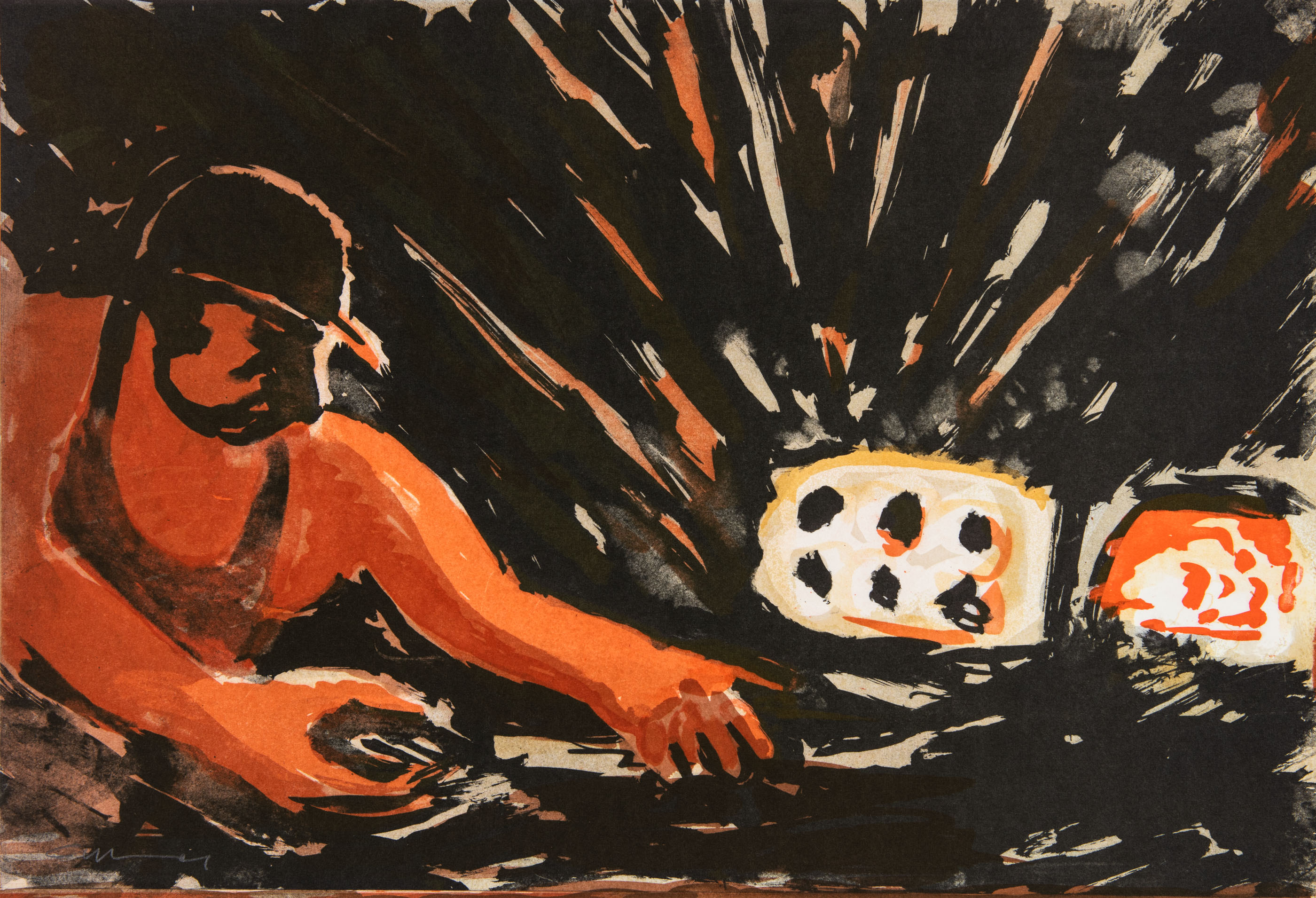 Vardus Art & Antiques Bilder till Evert Taubes visor Eldarevalsen