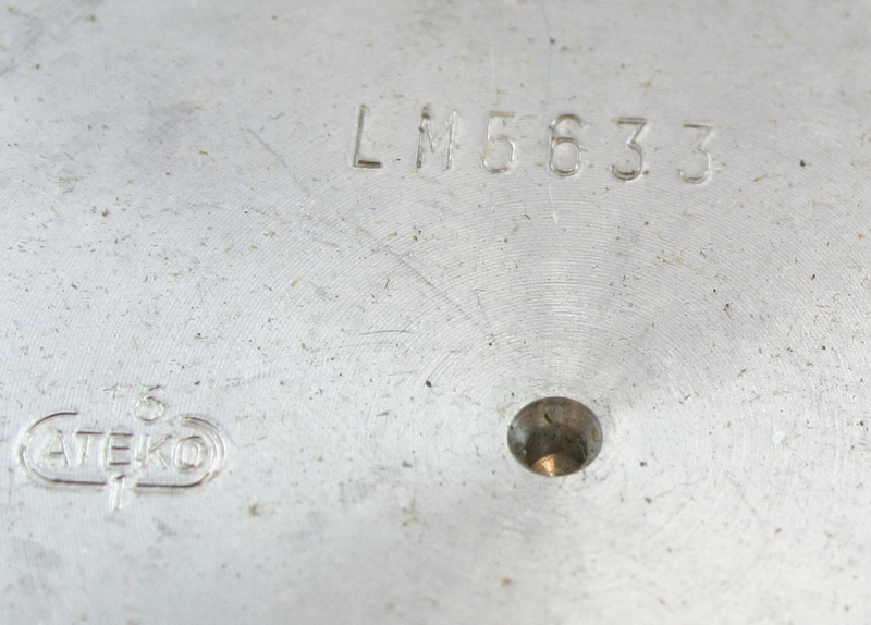 2 stempel Indian Scout 596 cc SV, Sideventil, 1925-31 2-Cyl. Uslipt, dreid til ønskede dimensjoner - 2