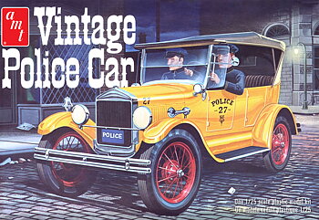 1/25 1927 FORD T VINTAGE POLICE CAR