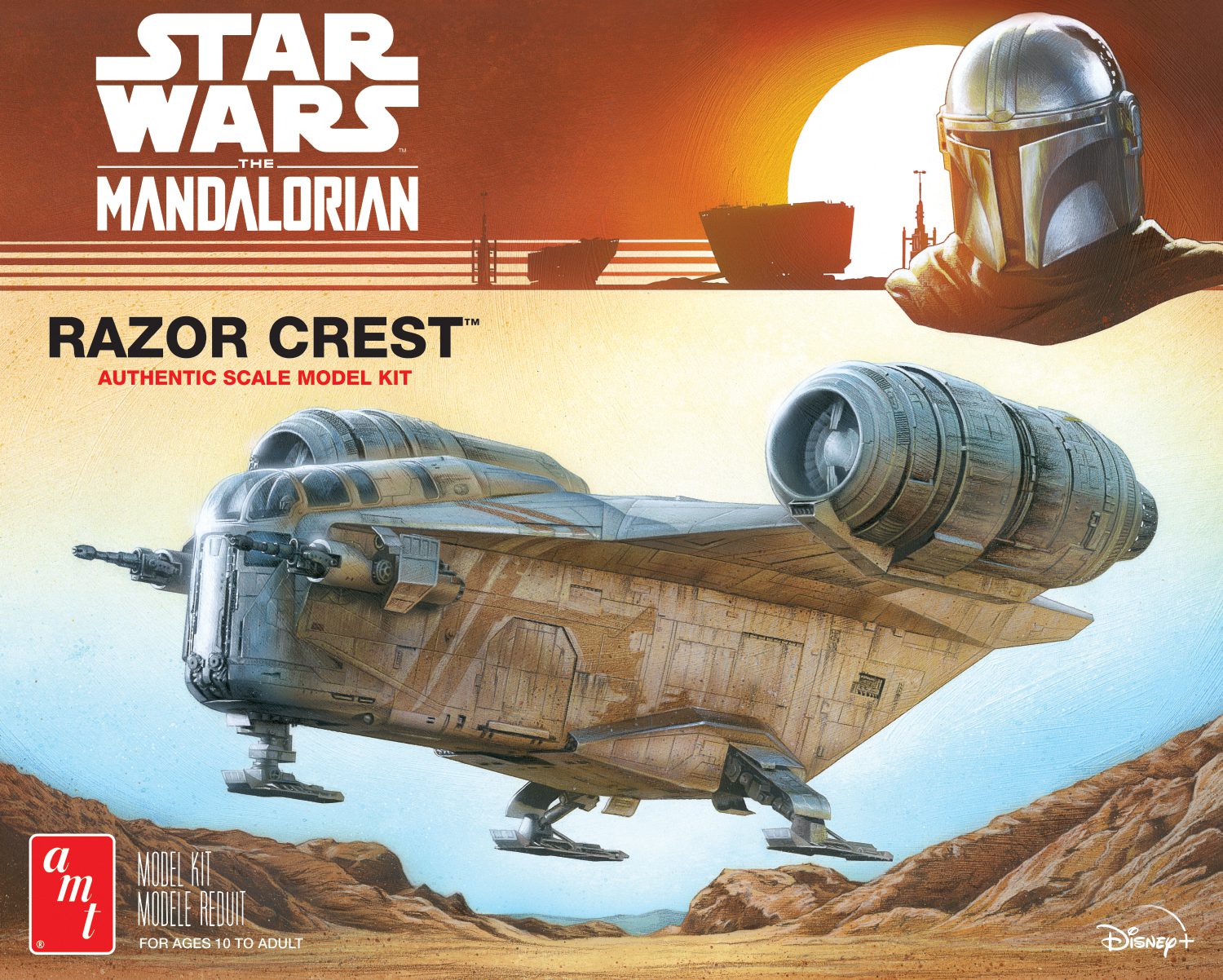 1/72 STAR WARS: MANDALORIAN RAZOR CREST