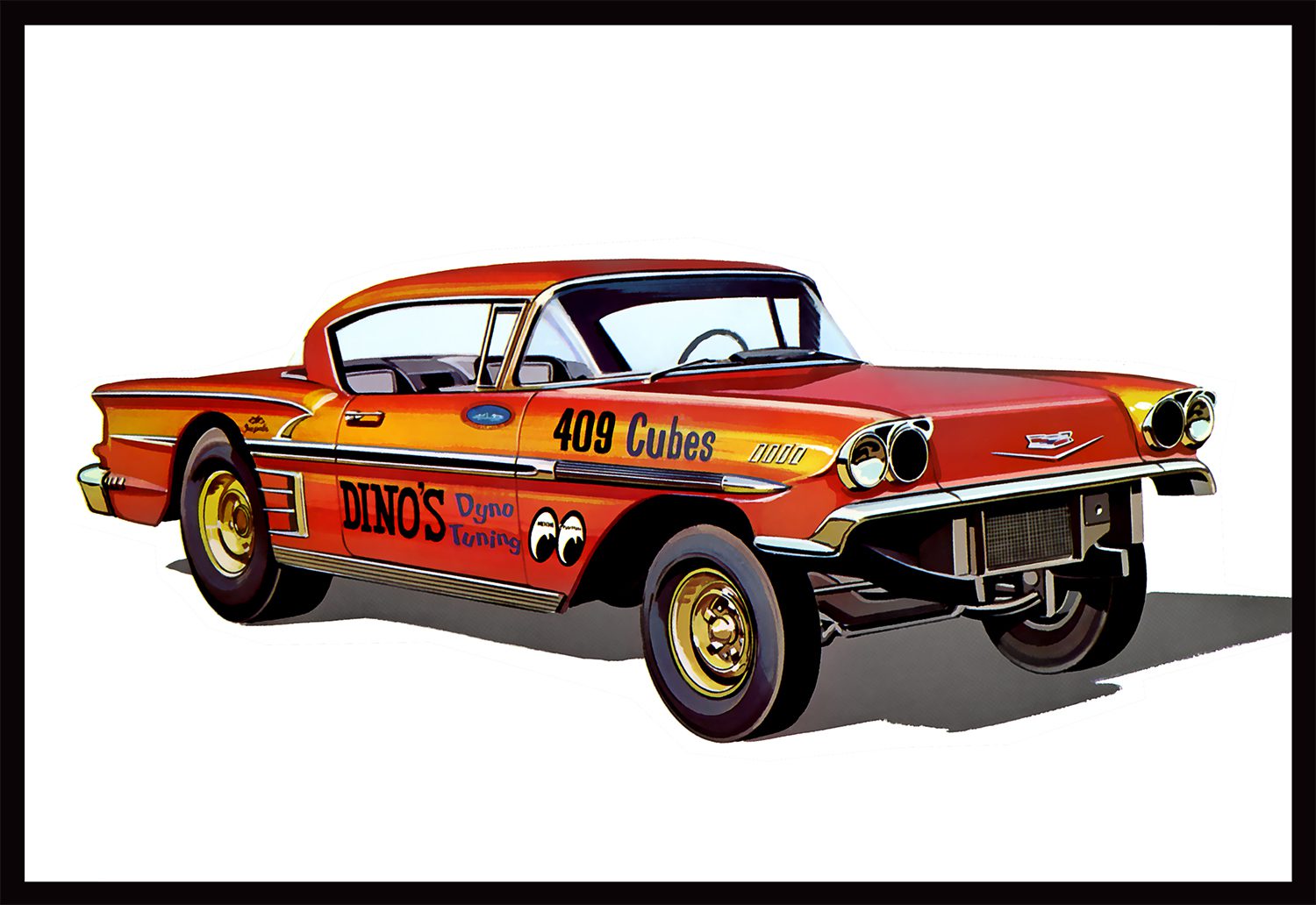 1/25 1958 CHEVY IMPALA HARDTOP "ALA IMPALA"