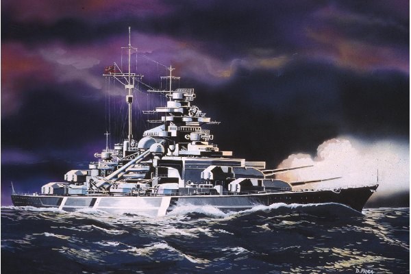 Revell 05802 Bismarck - 3