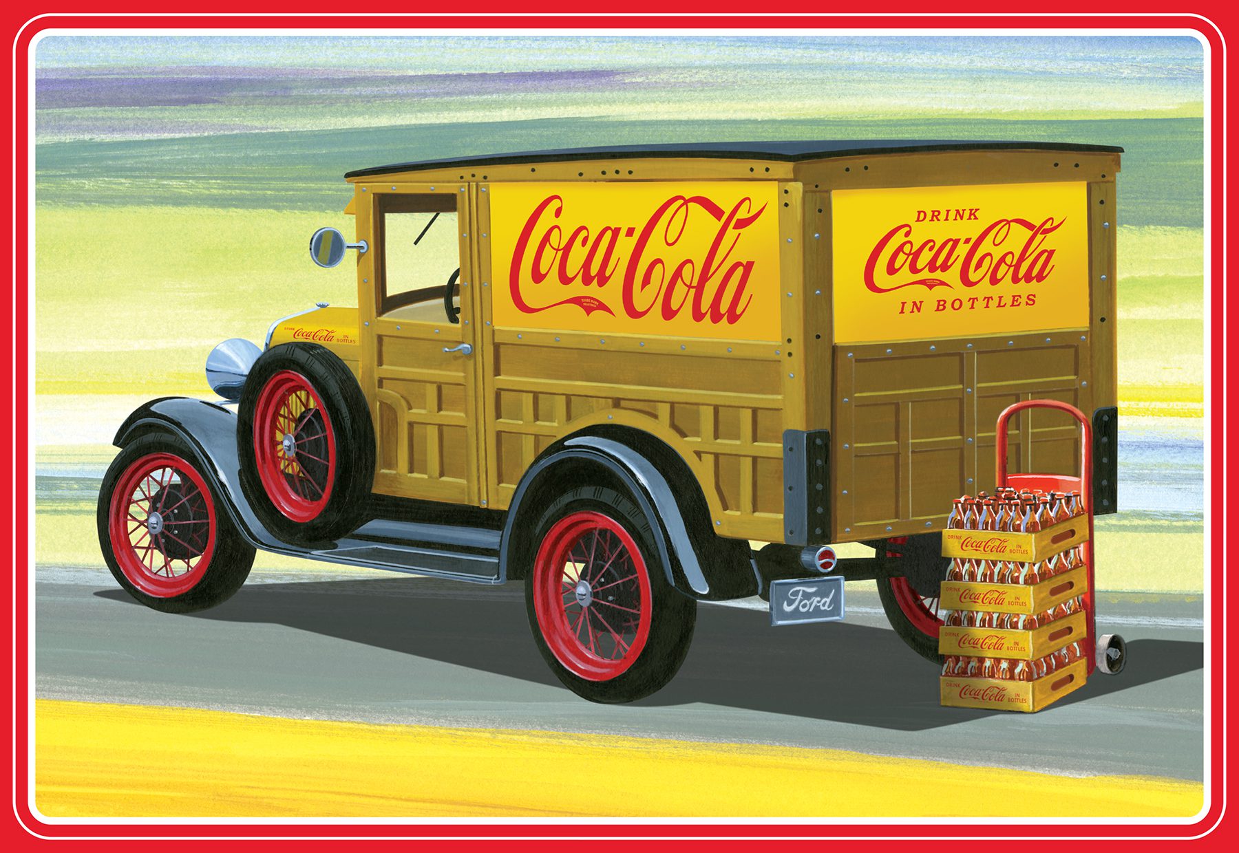 1/25 1929 FORD WOODY PICKUP COKE