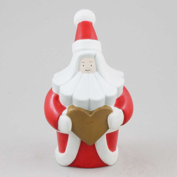 Jakob Robertsson (Julfiguriner 2003) Joyous Santa Nick with Gingerbread Cookie 17 cm