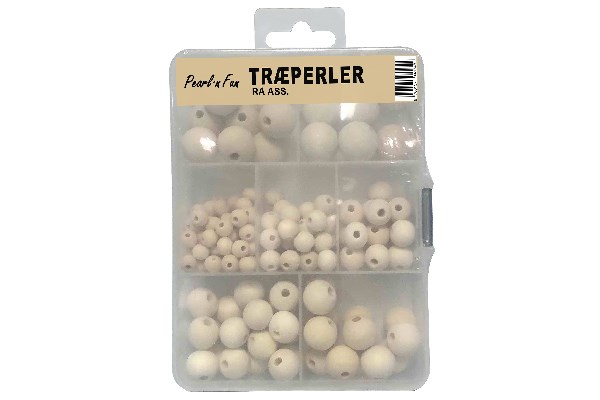 Pearl 'n Fun 714174 Trä pärlemix 
