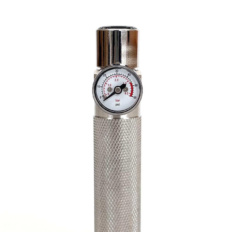 Beer Gas Mini Regulator, 1/4'' FFL - 4