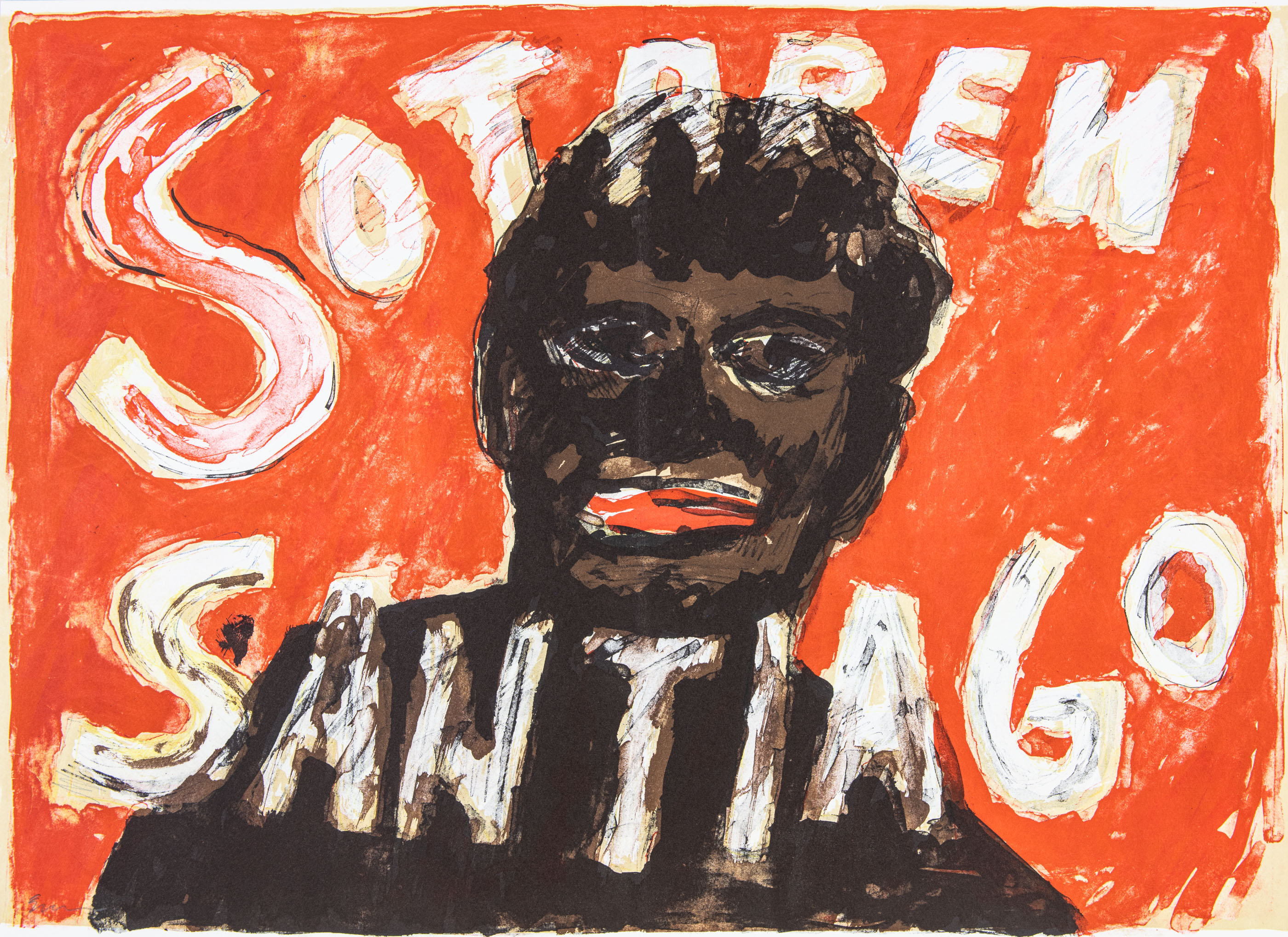 Vardus Art & Antiques Bilder till Evert Taubes visor Sotaren Santiago