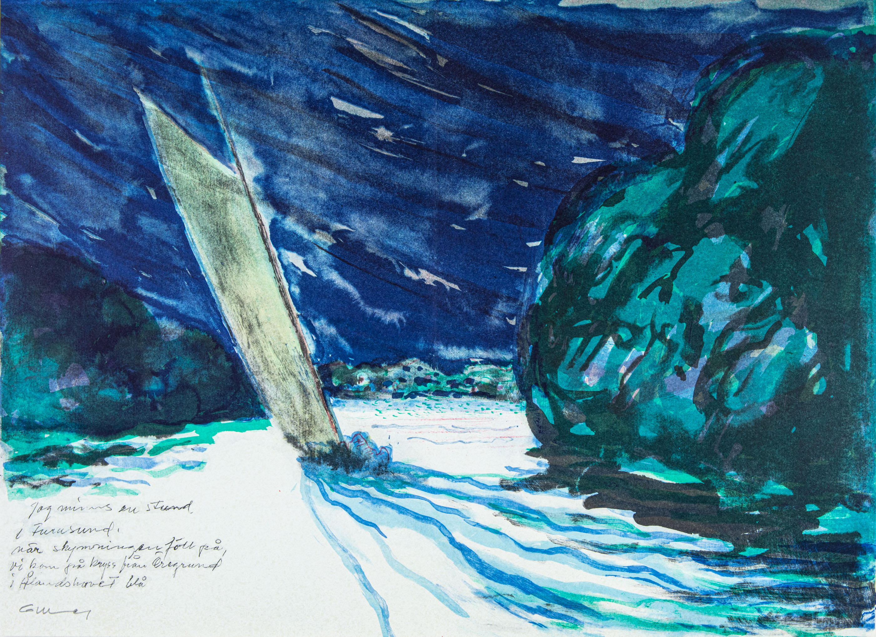 Vardus Art & Antiques Bilder till Evert Taubes visor Vals i Furusund