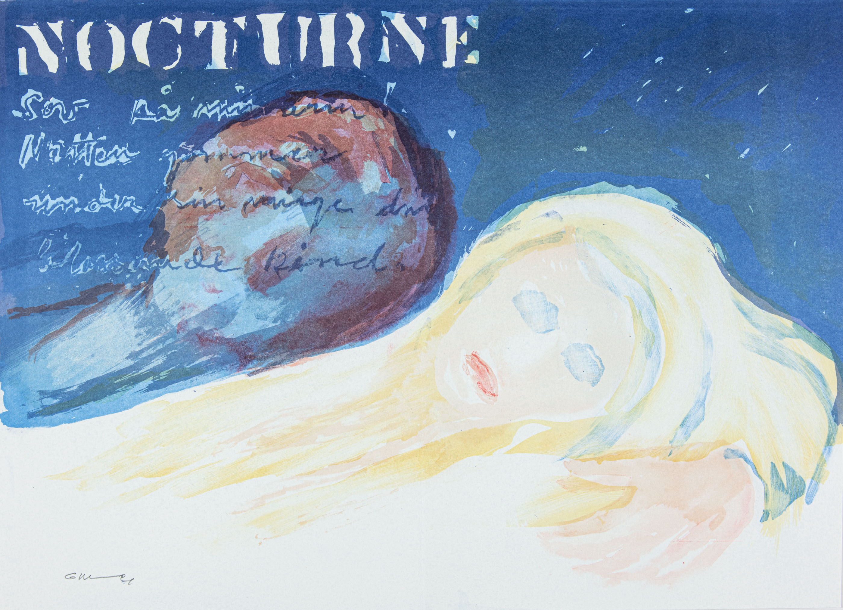 Vardus Art & Antiques Bilder till Evert Taubes visor Nocturne