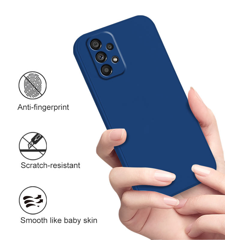 Samsung Galaxy A33 - Silicone Cover Microfiber - 8