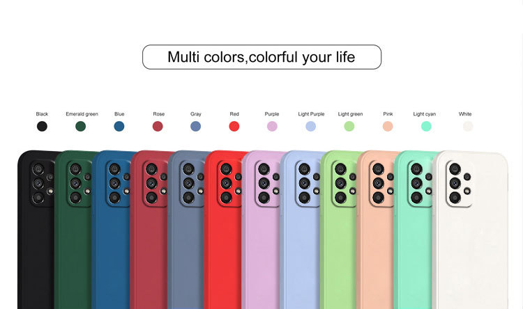 Samsung Galaxy A33 - Silicone Cover Microfiber - 9