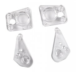 Traxxas 9719 LED Lenses Land Rover Defender TRX-4M