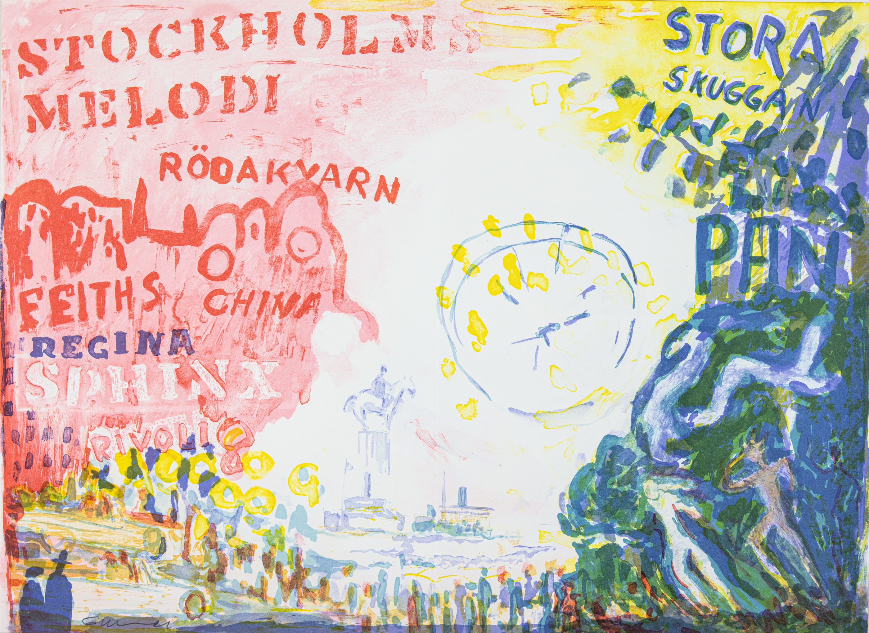 Bilder till Evert Taubes visor - Stockholmsmelodi