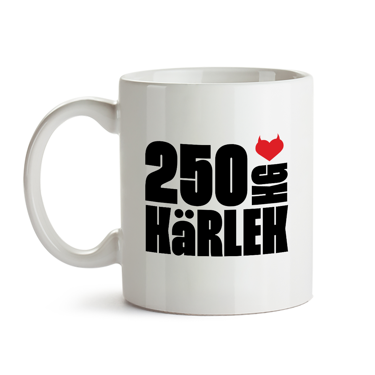 250 KG KÄRLEK - MUG, LOGO (2-PACK) - 2