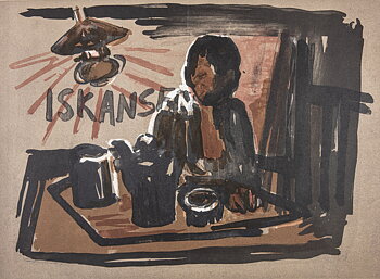 Bilder till Evert Taubes visor - "I Skansen"