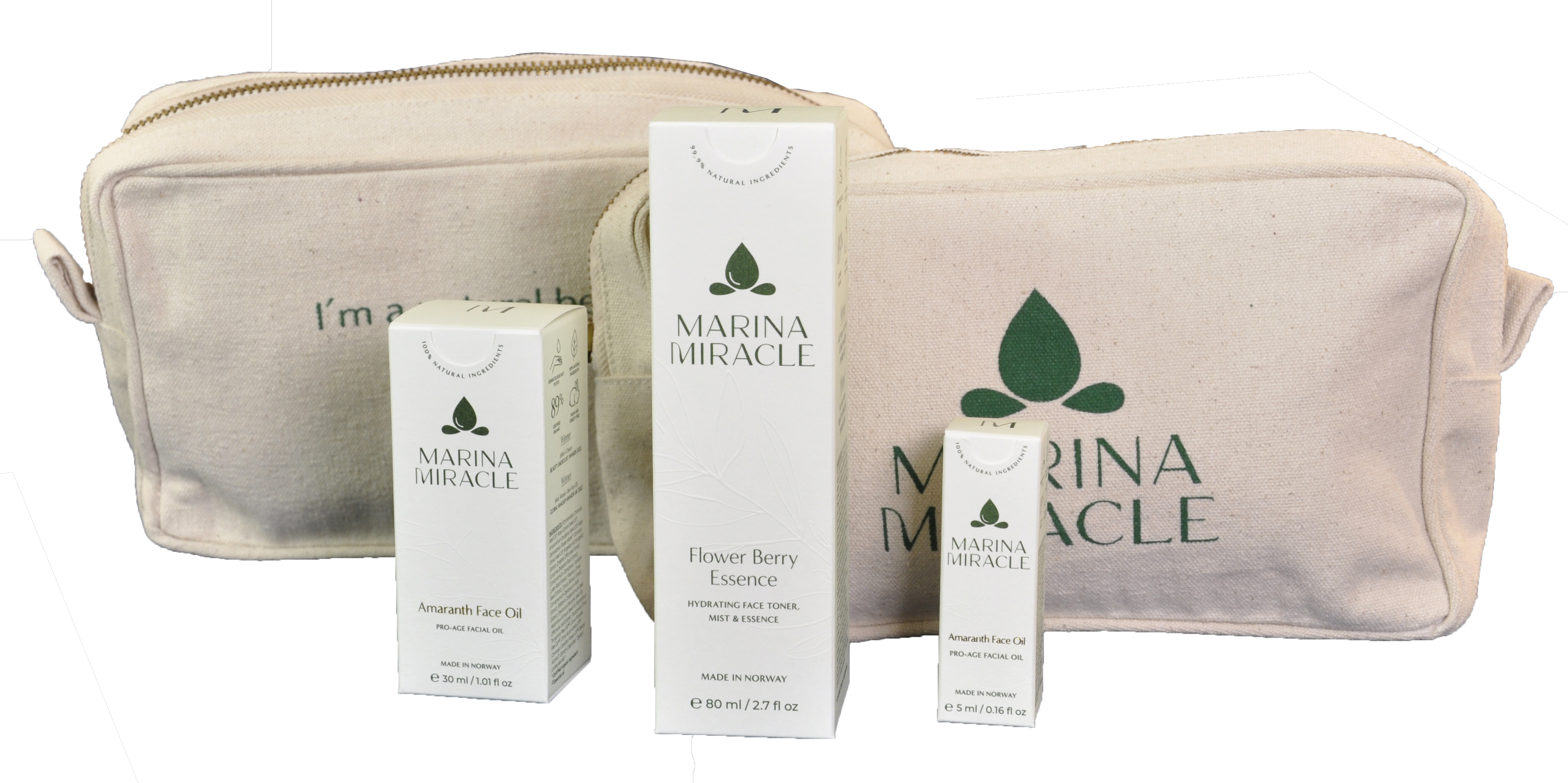 Beauty bag necessär Marina Miracle. (OBS hudvården på bilden ingår ej) - 2