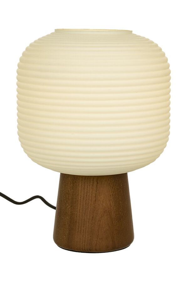 AURA bordlampa, bruntbets/vit - Aneta Lighting